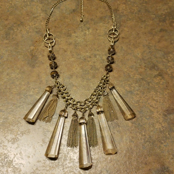 Vintage Crystal Necklace - Picture 1 of 6